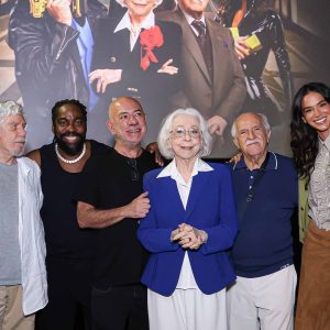 Sessão especial do filme "Velhos Bandidos", no Kinoplex Leblon, no RJ. (27/02/2026) FOTOS: ROBERTO FILHO / DIVULGAÇÃO